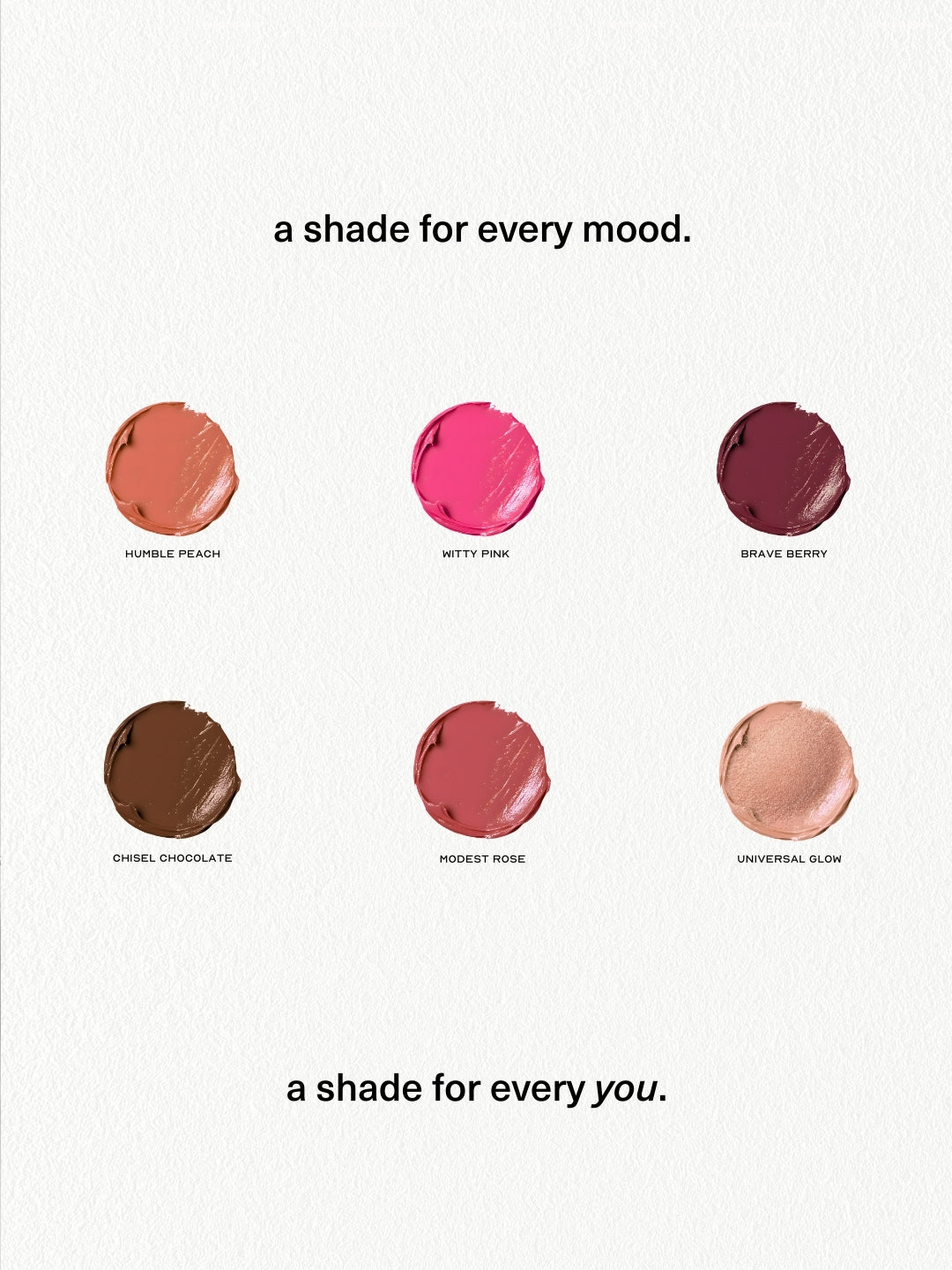 The Full Set (All six shades + bag)